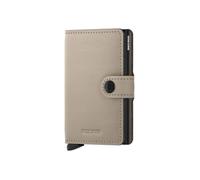 Secrid Miniwallet - Étui pour cartes Protection RFID Cuir 6,5 cm Jaune