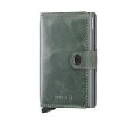 Portefeuille - SECRID - Miniwallet - Couleur Sage - Aluminium - Cuir - Compact