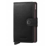 Portefeuille - SECRID - Miniwallet Original Noir Marron - Aluminium - Cuir - Compact