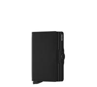 Portefeuille - SECRID - Twinwallet Matte - Cuir vachette - Noir - 16 cartes - Protection RFID