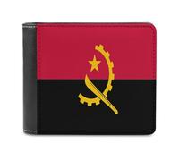 Portefeuille Simple à Deux Volets en Cuir PU pour Homme, Motif Drapeau de la République tchèque, Porte-Cartes et Organiseur d'argent