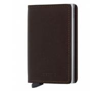Portefeuille Slimwallet - SECRID - Original - Marron foncé - Cuir - Aluminium