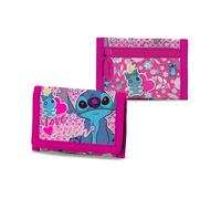 Portefeuille Stitch Scratch Disney - Rose