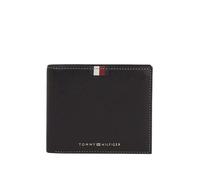 Tommy Hilfiger Portefeuille TH CORP LEATHER CC AND COIN in Noir Unique