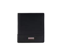 Portefeuille Tommy Hilfiger Trifold Homme Noir Cuir véritable