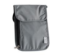 Portefeuille tour de cou - Pochettes, étui de rangement Faraday en nylon imperméable avec sangle | Blindage de signal antivol pour cartes de crédit, cartes d'identité, téléphones portables, documents