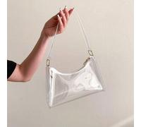 Portefeuille transparent approuvé pour le stade, petit sac bandoulière transparent à la mode et mignon pour femmes, sac à main à perspective Taille UniqueMulticolorePolychlorures de vinyle