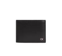 Portefeuille trifold cuir logo métal - Calvin klein - Homme