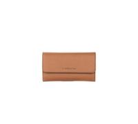 Portefeuille Trifold Large en cuir Jet Set Travel pour femme Michael Kors - Marron