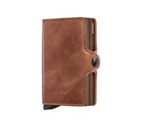 Portefeuille - TWINWALLET - Cuir - Cognac-Brown - Mixte