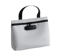Portefeuille verrouillable - Grande capacité - Sac de rangement verrouillable pour l'argent liquide - Porte-monnaie avec fermeture éclair - Pour bijoux, passeport, objets de valeur, documents, billets