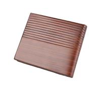 Portefeuille vintage en cuir | Porte-monnaie portable | Portefeuille en cuir synthétique pour homme avec espace de rangement différencié pour carte d'identité pour lui cadeau | Portefeuilles de