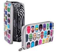 Portefeuille - Voyage - Pylones - Masques Colorés Multicolore G