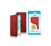 Portefeuille Zanae Columbia pour Galaxy S25 Rouge