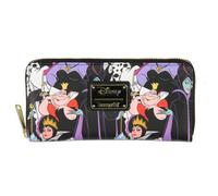 Portefeuille zipp Loungefly Disney Villains imprim int gral