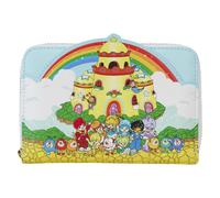 Portefeuille zipp Loungefly Rainbow Brite Color Castle