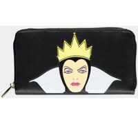 Portefeuille zippé Disney Blanche-Neige en noir