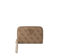 Portefeuille zippé femme Guess Laurel Slg Medium Marron TU