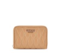 Guess Porte-monnaie Valla zippé femme Beige Marron clair TU