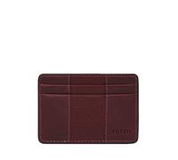 Portefeuilles Carte de Credit Homme FOSSIL EVERETT ML4467540 Cuir Brun