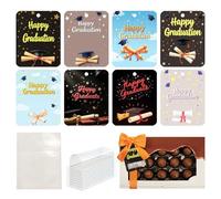 Portefeuilles en Argent de Remise des diplômes, détenteurs d'argent de la Remise des diplômes, Carte de décoration Portefeuilles Clip d'argent, Fournitures de Remise des diplômes légères créatives