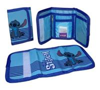 Portefeuilles et Porte-Cartes pour Enfants (Wallet Stitch Disney Bleue)