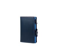 Portefeuilles for Hommes véritable Pop Up Porte-Carte de crédit d'affaires bloquant Le Portefeuille Mince en Fiber Carbone avec Poche pour Cadeau(Color4)