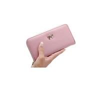 Portefeuilles pour Femmes Femmes Long Embrayage Portefeuilles Femme Mode PU Cuir Bowknot Coin Sac Téléphone Sacs À Main Portefeuille (Color : Red)