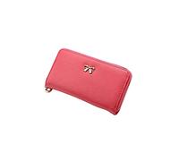 Portefeuilles pour Femmes Femmes Long Embrayage Portefeuilles Femme Mode PU Cuir Bowknot Coin Sac Téléphone Sacs À Main Portefeuille (Color : Red)