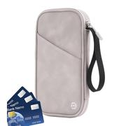 Portefeuilles pour femmes, portefeuille à fermeture éclair anti-vol, portefeuille pour carte féminine | Porte de portefeuille pour hommes de carte imperméable pour les cartes bancaires en espèces