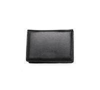 Portefeuilles pour Hommes Minimaliste crédit Porte-Carte de Visite Hommes Portefeuille Homme Sac à Main Petit pour Walet Court Vallet Sac d'argent (Noir)