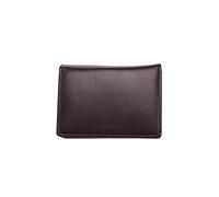 Portefeuilles pour Hommes Minimaliste crédit Porte-Carte de Visite Hommes Portefeuille Homme Sac à Main Petit pour Walet Court Vallet Sac d'argent (café)