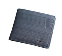 Portefeuilles pour Hommes Portefeuilles for Hommes Portefeuille Court Multi-Cartes Tendance Horizontal pour Hommes(Blue)