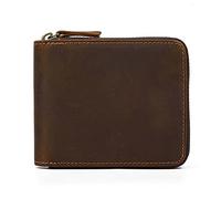 Portefeuilles, rétro pour hommes à glissière à fermeture éclair à glissière à glissière à glissière à glissière à glissière à glissière à glissière Multi-carte sac à bandoulière Casual Business