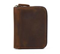 Portefeuilles, rétro pour hommes à glissière à fermeture éclair à glissière à glissière à glissière à glissière à glissière à glissière à glissière Multi-carte sac à bandoulière Casual Business
