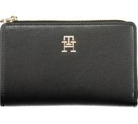Tommy Hilfiger Th Distinct Slim Wallet Aw0Aw16922, Portefeuille Fin Femme, Black (Black), OS