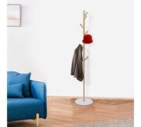 Portemanteau 8 crochets Porte-manteau Porte-manteau et porte-chapeau Porte-manteau au sol 170 cm 20kg max