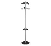 Portemanteau Accueil gris métal