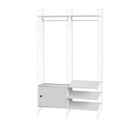 Portemanteau avec armoire 120x200x30cm