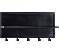 Portemanteau Brix 70x30x17 cm bois de mangue acier noir