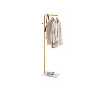 VEVOR Portemanteau sur pied – Base en quartz, métal, 3 crochets – Entrée/Chambre