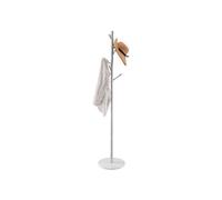 VEVOR Portemanteau sur Pied Portant à Vêtements avec Base Marbre, 8 Crochets, Porte Manteau en Métal Autoportant pour Entrée, Chambre, Salon, pour Suspendre Manteaux, Chapeaux, Vestes, Écharpes, Sacs