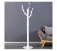 Portemanteau en bois autoportant avec crochets, porte-manteau robuste avec base ronde solide, porte-manteau debout (style 2)