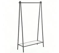 Portant à vêtements SONGMICS - Charge max. 40 kg - Étagère inférieure - Noir Mat HSR23BK