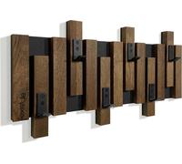 Portemanteau mural Lamele Mini 60 cm brun
