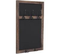Portemanteau mural MENDLER HWC-C51, tableau noir, 55x34cm brun, shabby Marron G