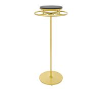 Portemanteau rond Or+ Noir pivotant 140cm