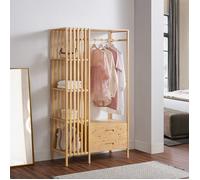 Portemanteau Varanger bambou 185 x 100 x 45 cm naturel