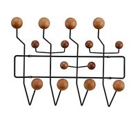 portemanteaux Porte-Manteau Classique Hang It All Porte-Manteau en métal Pop Wood Ball du Milieu du siècle Porte-Manteau Minimaliste Porte-Manteau Pratique Boules en Bois de Noyer Massif