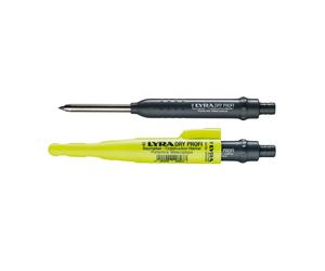 Portemine de chantier système poussoir avec mine graphite LYRA